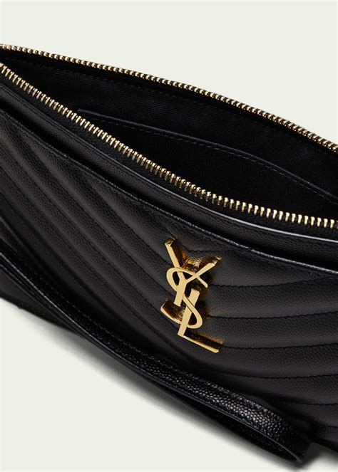 ysl bill pouch outfit|LARGE YSL MONOGRAM BILL POUCH .